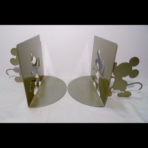 Disney Mickey Mouse metal bookends Zak Designs